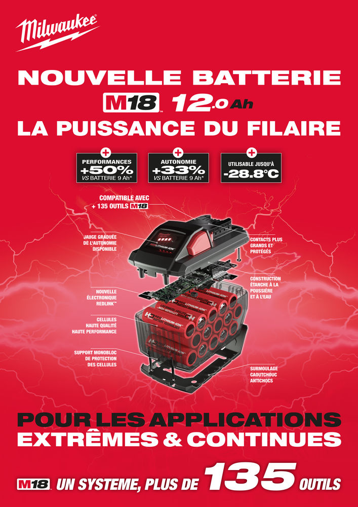 M18 FSX-121C - SUPER SEGA DIRITTA M18 FUEL™ FUEL - 1 Batteria da 12,0Ah  4933464484  prodottiferramenta.it