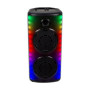 20W Rechargeable Speaker With 1 Wired Microphone-Rf Control & Handle(2*8Inch)