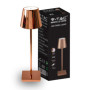 LAMPADA LED ALLUMINIO RICARICABILE USB C TOUCH 3 WATT COLORE gold V-TAC prodottiferramenta 2884VTAC 3800157680752