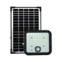 30W LED SOLAR FLOODLIGHT LIFEPO BATTERY 3. 7V BLACK 6000K